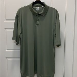 Cutter & buck green polo